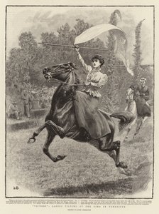 Victory, Ladies tilting at the Ring in Teneriffe